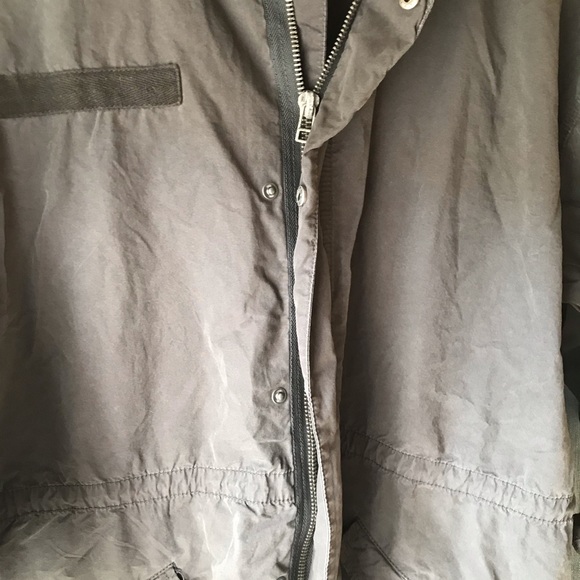 NWOT BDG Medium Microsanded Parka Jacket in Cement - Picture 8 of 12